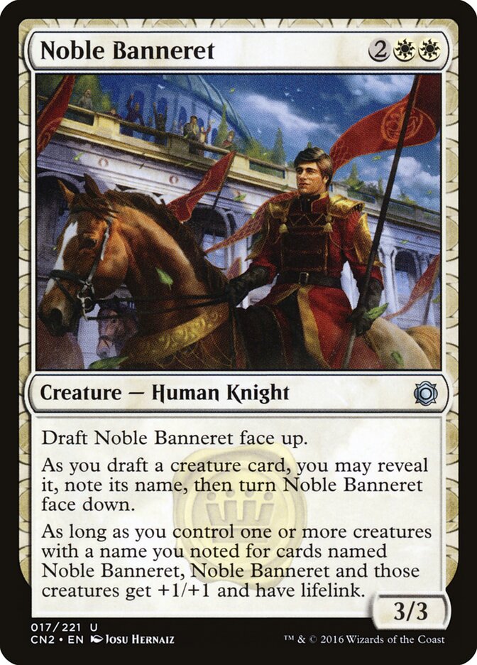 Noble Banneret - Magic: The Gathering - MoxLand