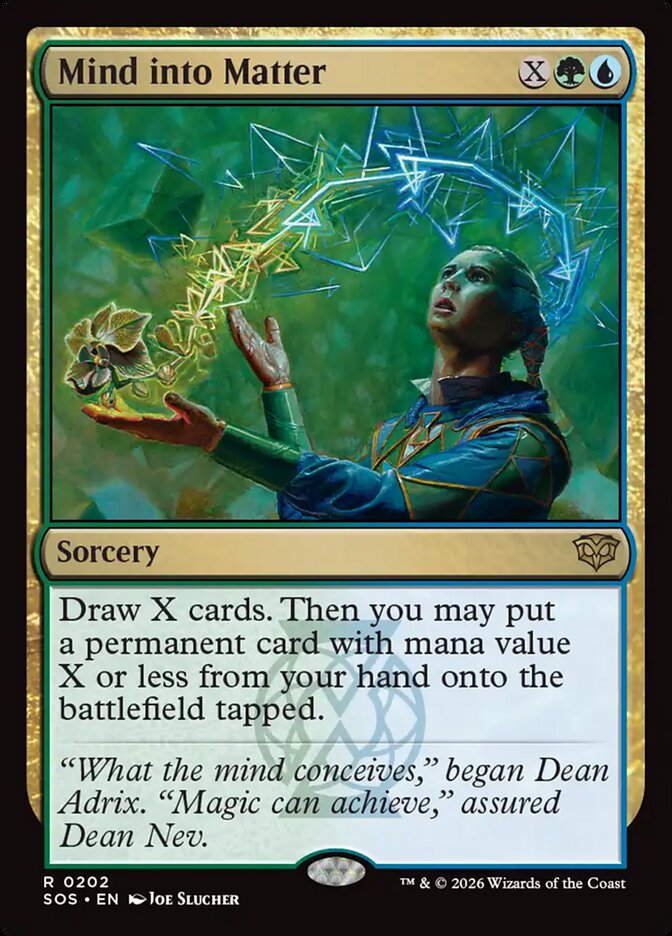 Mind into Matter - Magic: The Gathering - MoxLand
