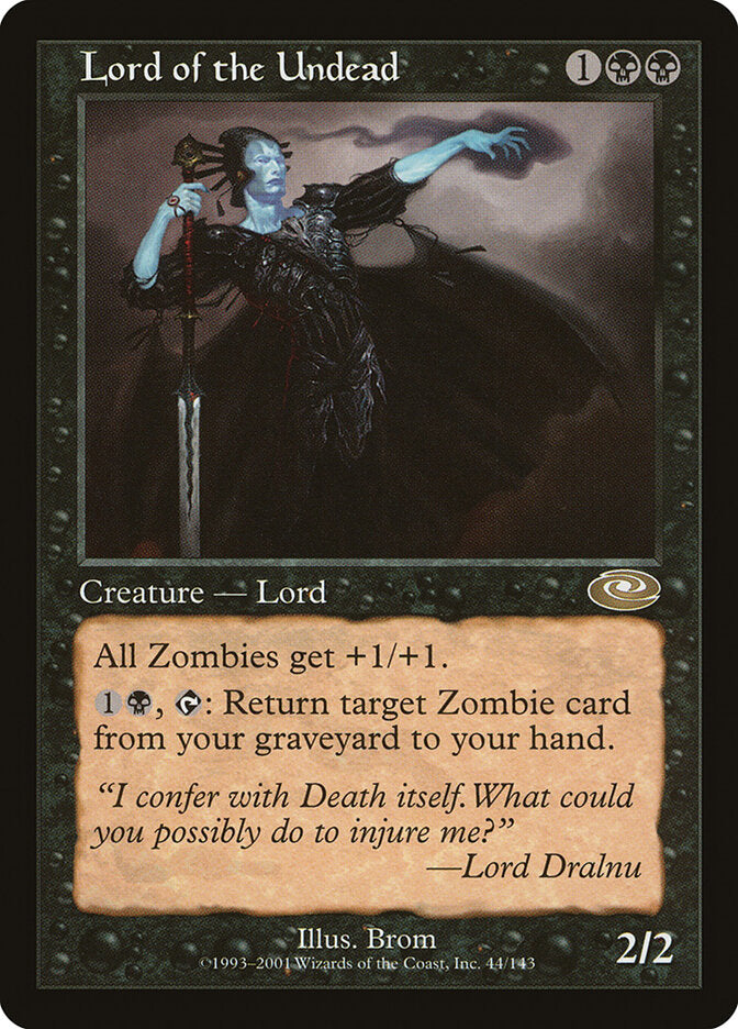 Senhor dos Mortos-Vivos / Lord of the Undead - Magic: The Gathering - MoxLand