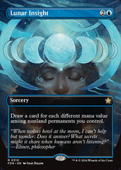 Percepção Lunar / Lunar Insight - Magic: The Gathering - MoxLand