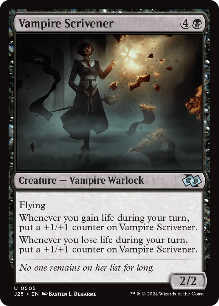 Escrivã Vampira / Vampire Scrivener - Magic: The Gathering - MoxLand