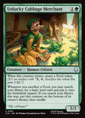 Mercador de Repolhos Desafortunado / Unlucky Cabbage Merchant - Magic: The Gathering - MoxLand