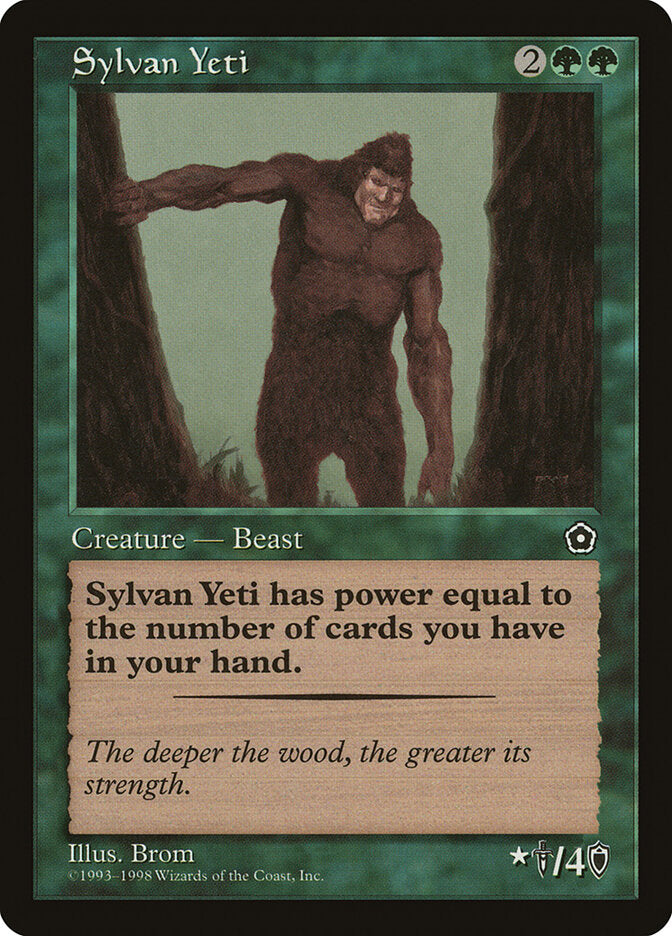 Sylvan Yeti - Magic: The Gathering - MoxLand