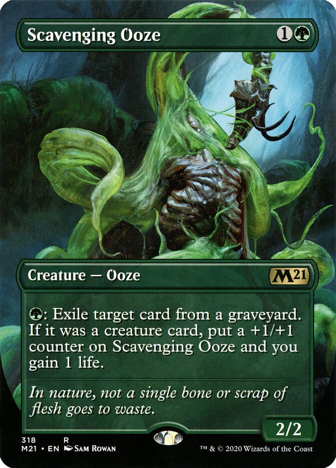 Lodo Necrófago / Scavenging Ooze - Magic: The Gathering - MoxLand