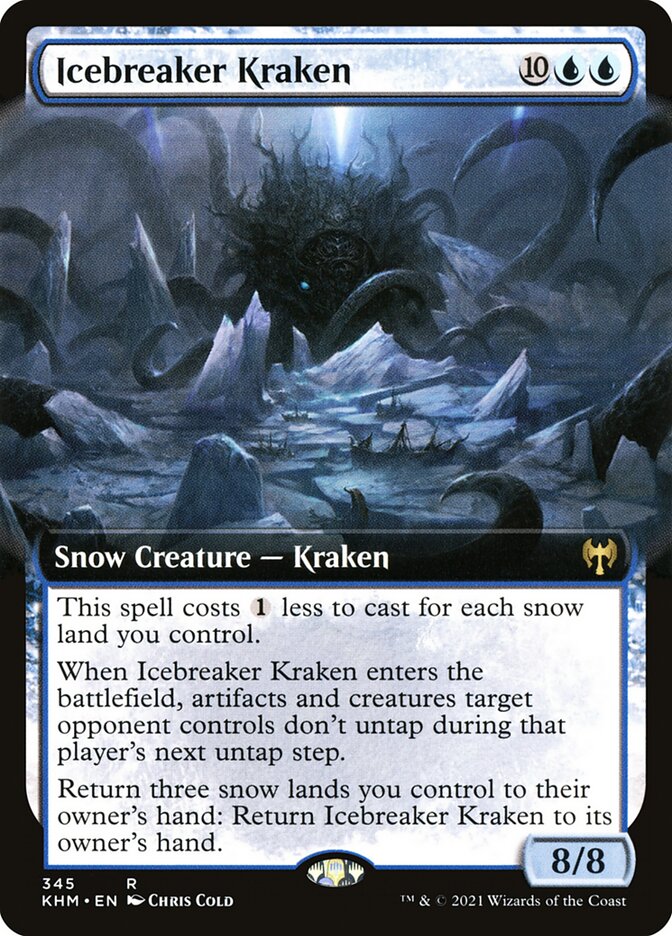 Kraken Rompe-gelo / Icebreaker Kraken - Magic: The Gathering - MoxLand