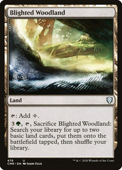 Floresta Flagelada / Blighted Woodland - Magic: The Gathering - MoxLand