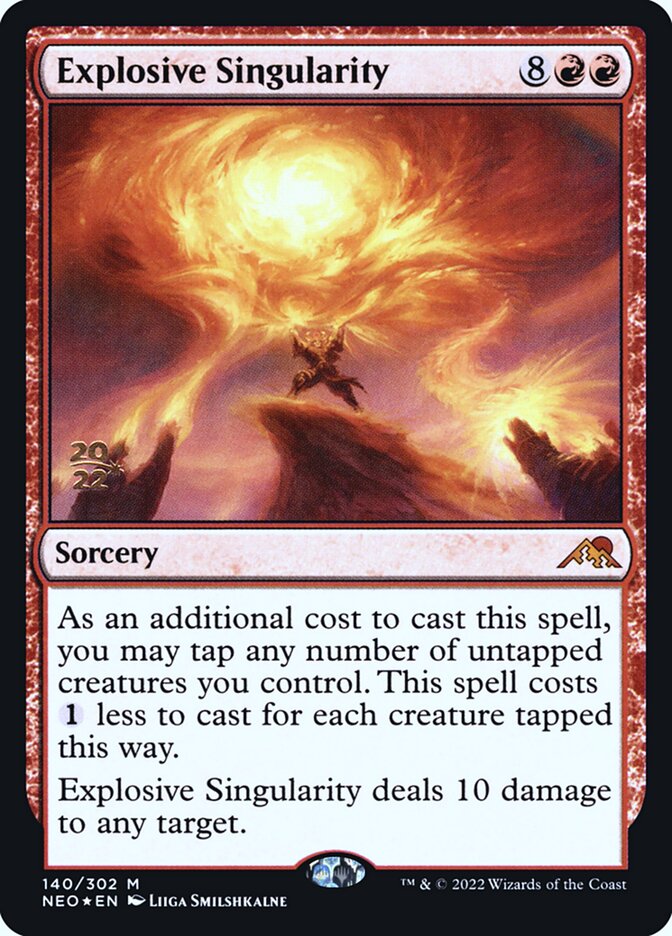 Singularidade Explosiva / Explosive Singularity - Magic: The Gathering - MoxLand