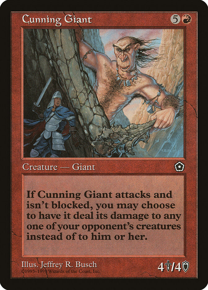 Cunning Giant - Magic: The Gathering - MoxLand