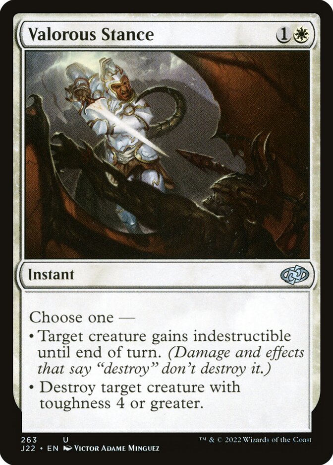 Postura Valente / Valorous Stance - Magic: The Gathering - MoxLand
