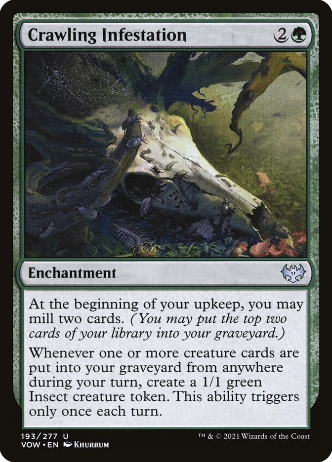Infestação Rastejante / Crawling Infestation - Magic: The Gathering - MoxLand
