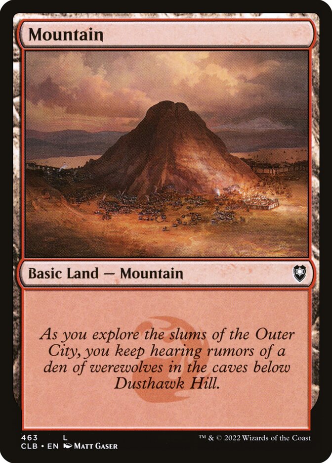 Montanha / Mountain - Magic: The Gathering - MoxLand