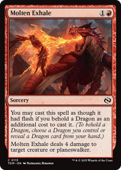 Exalação Fundente / Molten Exhale - Magic: The Gathering - MoxLand