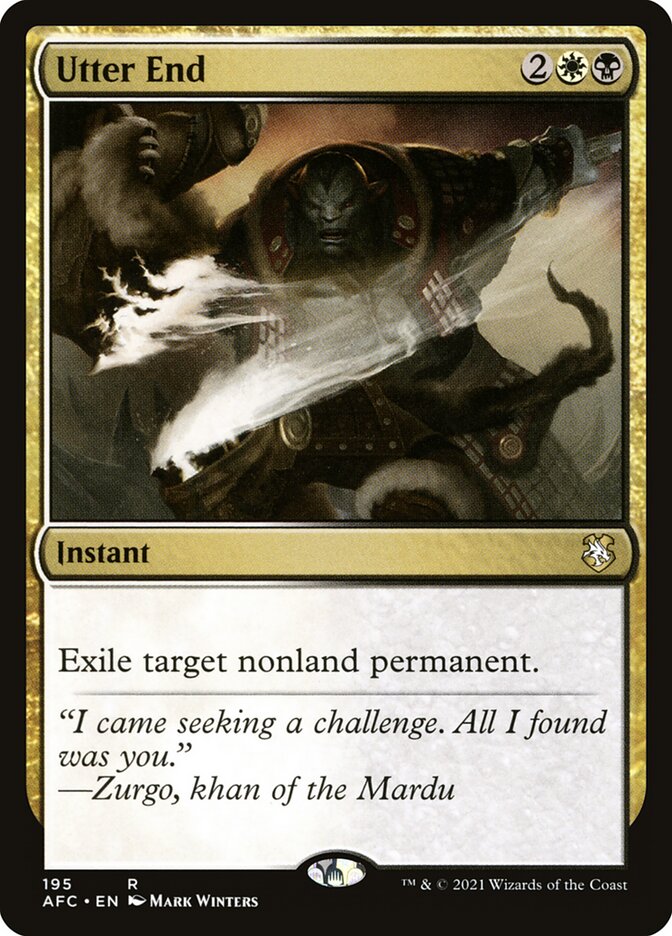Fim Absoluto / Utter End - Magic: The Gathering - MoxLand