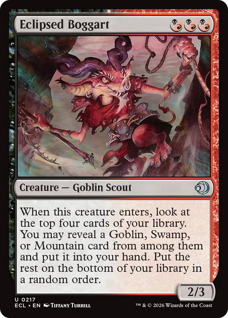 Papão Eclipsado / Eclipsed Boggart - Magic: The Gathering - MoxLand