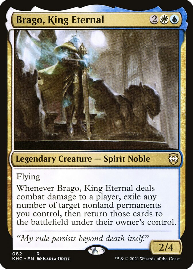 Brago, Rei Eterno / Brago, King Eternal - Magic: The Gathering - MoxLand