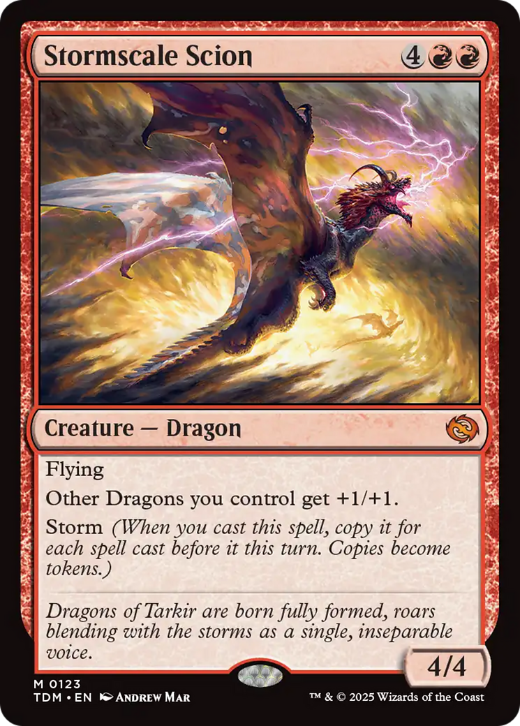 Rebento da Tempescama / Stormscale Scion - Magic: The Gathering - MoxLand