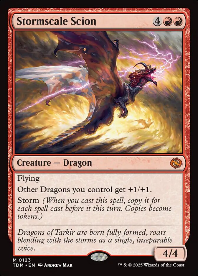 Rebento da Tempescama / Stormscale Scion - Magic: The Gathering - MoxLand