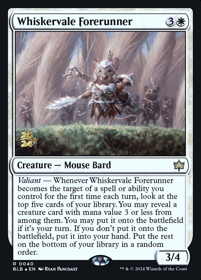 Whiskervale Forerunner - Magic: The Gathering - MoxLand