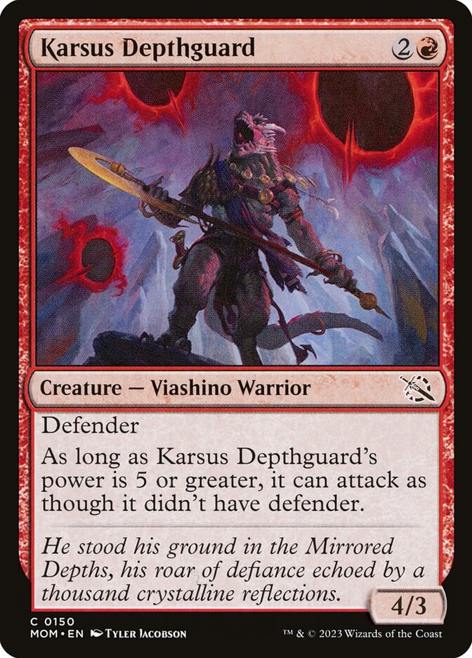 Guarda das Profundezas de Karsus / Karsus Depthguard - Magic: The Gathering - MoxLand