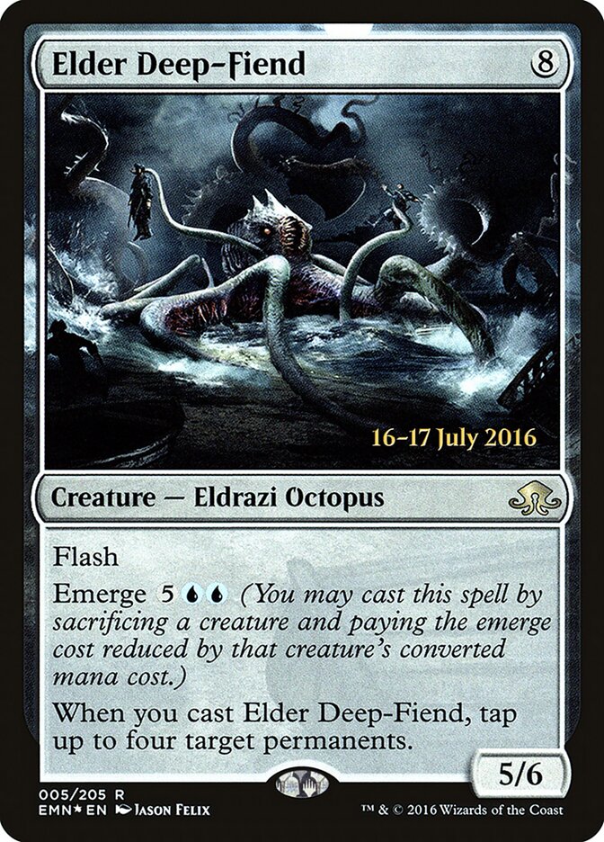 Demônio das Profundezas Ancião / Elder Deep-Fiend - Magic: The Gathering - MoxLand