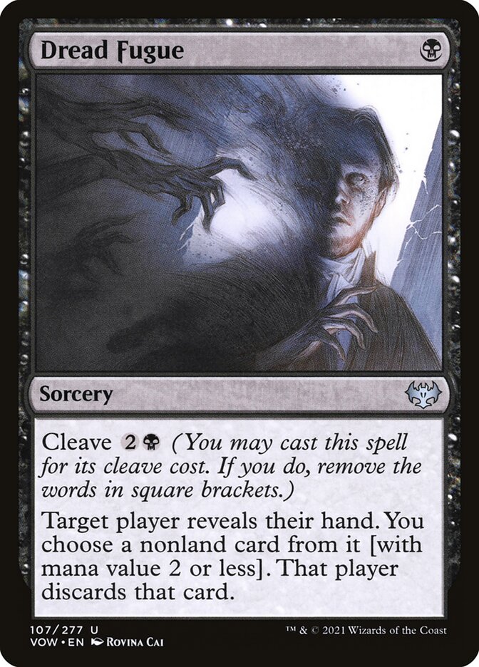 Fuga Apavorante / Dread Fugue - Magic: The Gathering - MoxLand