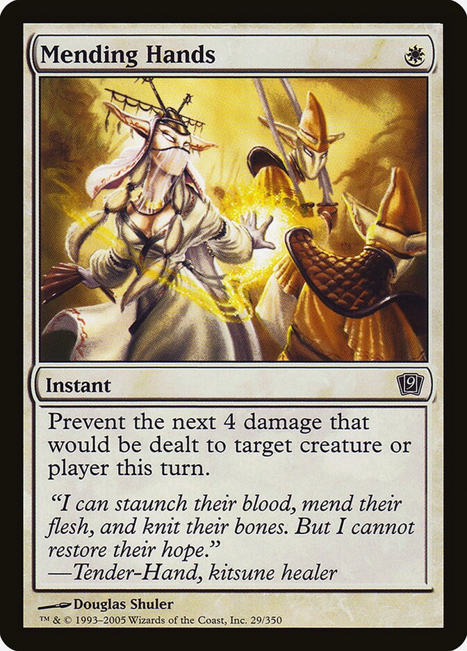 Mãos Reparadoras / Mending Hands - Magic: The Gathering - MoxLand