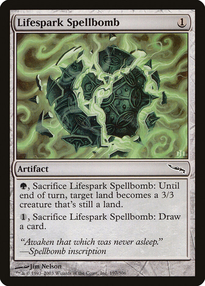 Magibomba de Centelha de Vida / Lifespark Spellbomb - Magic: The Gathering - MoxLand