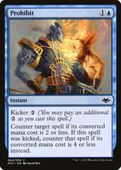 Proibir / Prohibit - Magic: The Gathering - MoxLand