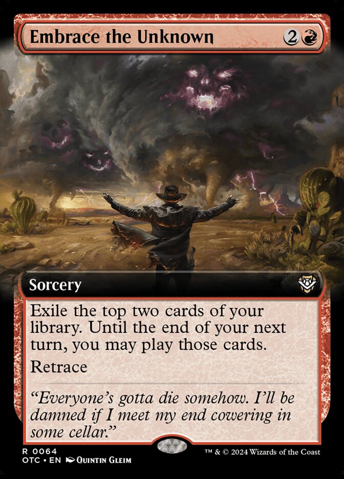 Embrace the Unknown - Magic: The Gathering - MoxLand
