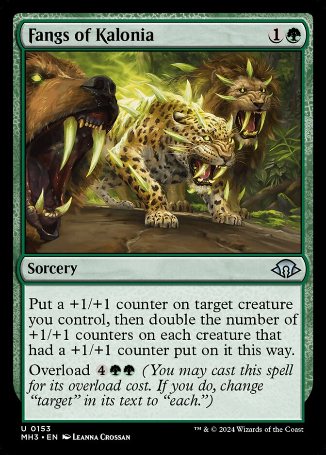 Presas de Kalonia / Fangs of Kalonia - Magic: The Gathering - MoxLand