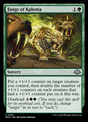 Presas de Kalonia / Fangs of Kalonia - Magic: The Gathering - MoxLand