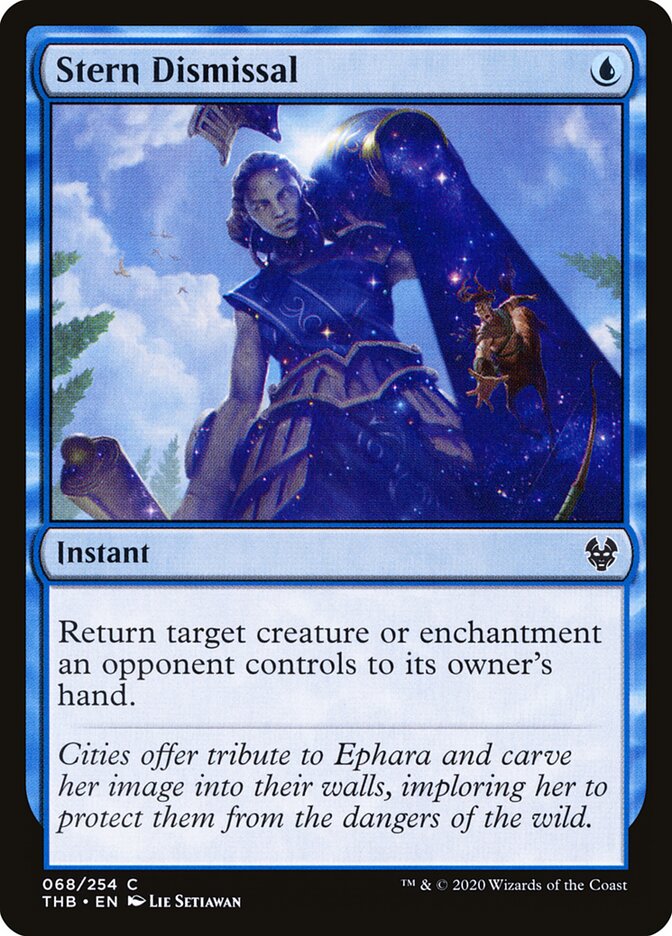 Dispensa Severa / Stern Dismissal - Magic: The Gathering - MoxLand