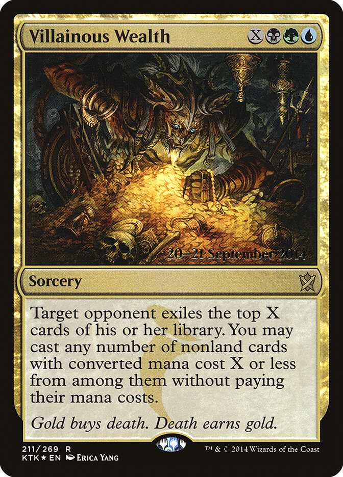 Riqueza Abominável / Villainous Wealth - Magic: The Gathering - MoxLand