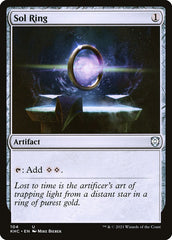 Anel Solar / Sol Ring - Magic: The Gathering - MoxLand