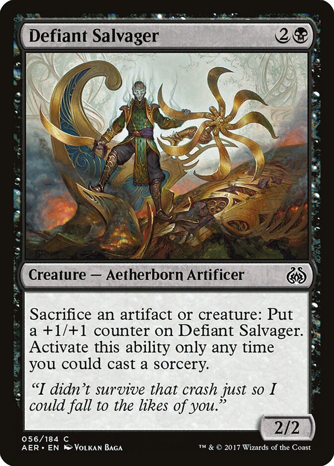Salvádego Audaz / Defiant Salvager - Magic: The Gathering - MoxLand