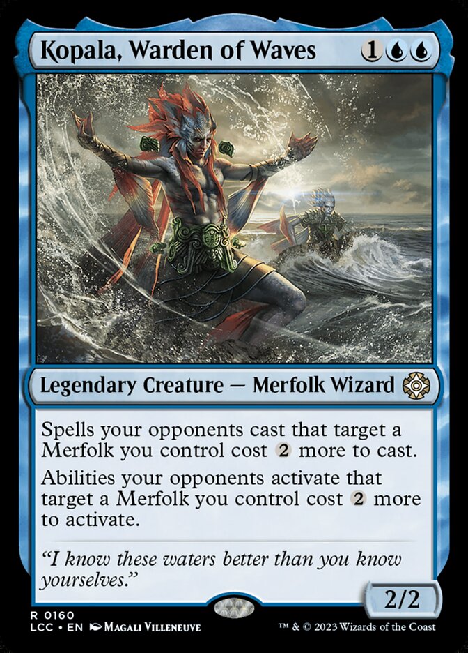 Kopala, Guardião das Ondas / Kopala, Warden of Waves - Magic: The Gathering - MoxLand