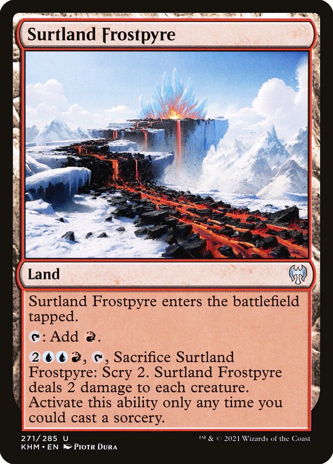 Pira Gélida de Surtland / Surtland Frostpyre - Magic: The Gathering - MoxLand