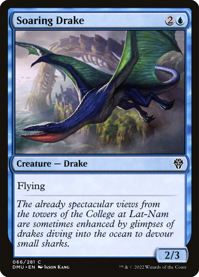 Dragonete Planador / Soaring Drake - Magic: The Gathering - MoxLand