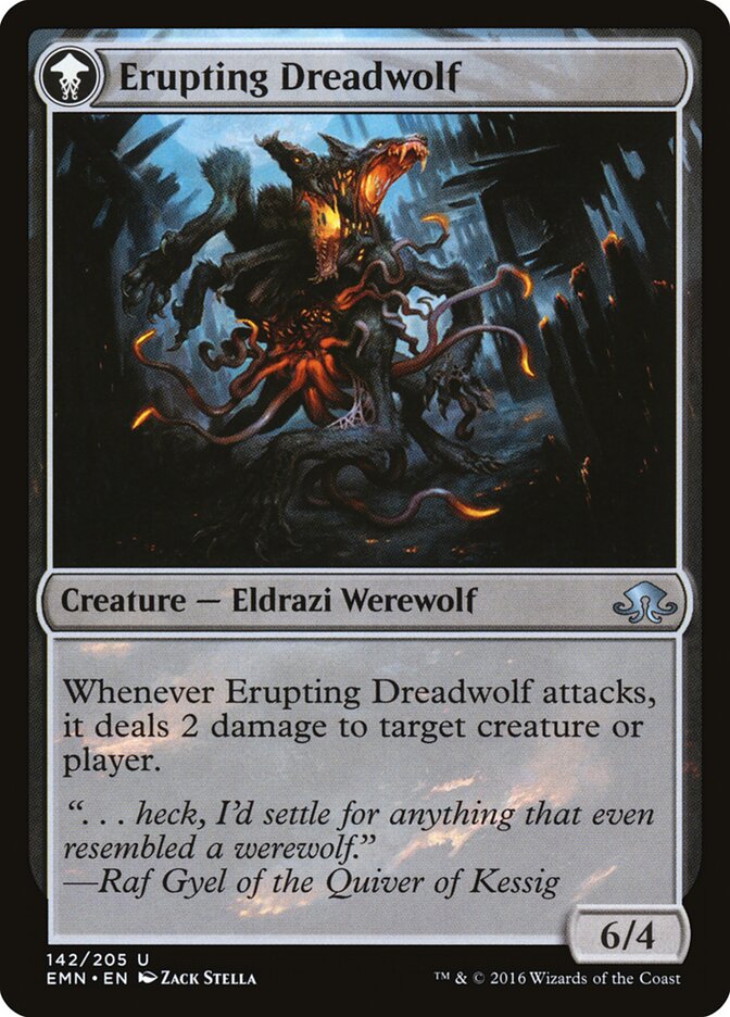 Lobisomem Ardente / Smoldering Werewolf - Magic: The Gathering - MoxLand