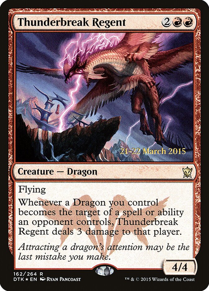 Regente do Ataque Fulminante / Thunderbreak Regent - Magic: The Gathering - MoxLand