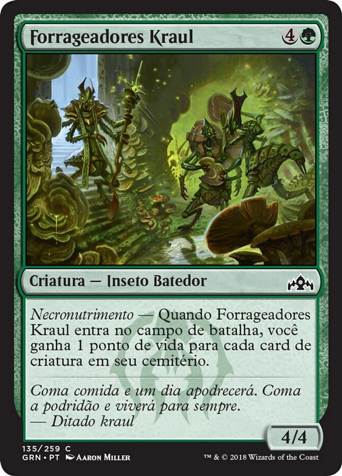 Forrageadores Kraul / Kraul Foragers - Magic: The Gathering - MoxLand