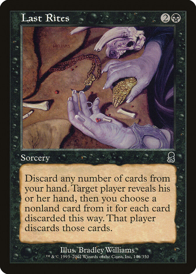 Últimos Ritos / Last Rites - Magic: The Gathering - MoxLand