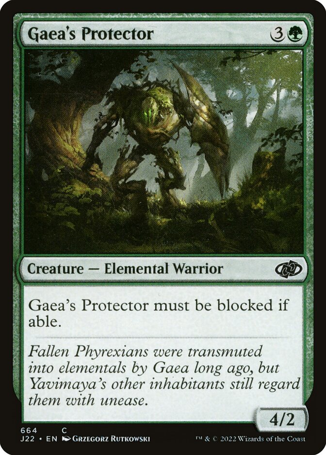 Protetor de Gaia / Gaea's Protector - Magic: The Gathering - MoxLand