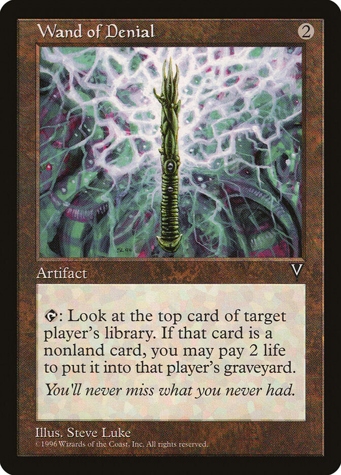 Bastão da Anulação / Wand of Denial - Magic: The Gathering - MoxLand
