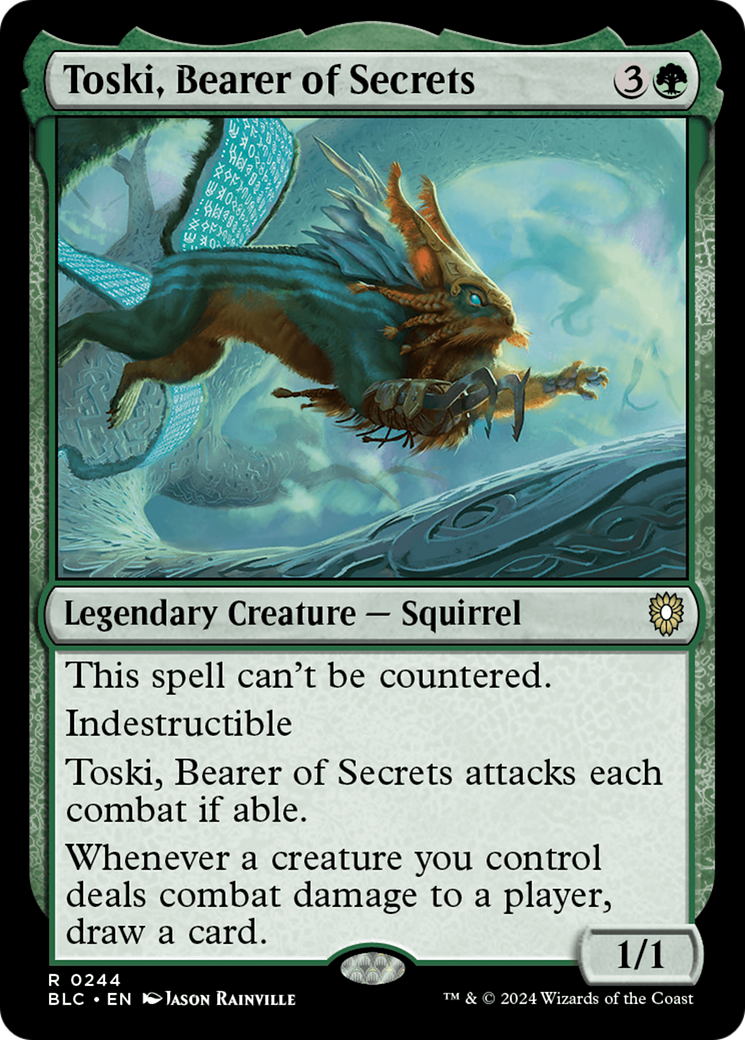 Toski, Portador dos Segredos / Toski, Bearer of Secrets - Magic: The Gathering - MoxLand