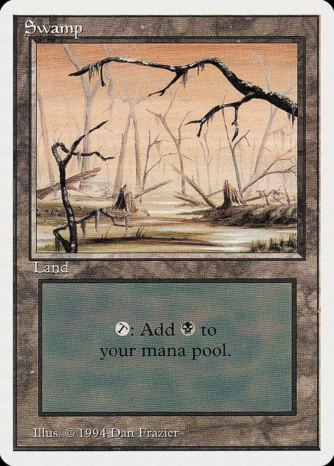 Pântano / Swamp - Magic: The Gathering - MoxLand