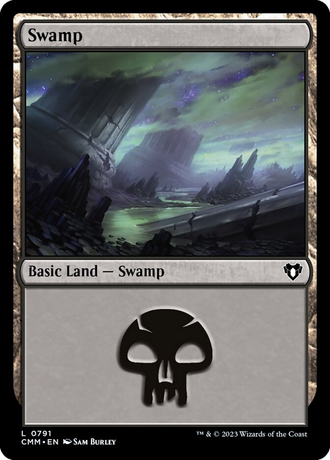Pântano / Swamp - Magic: The Gathering - MoxLand