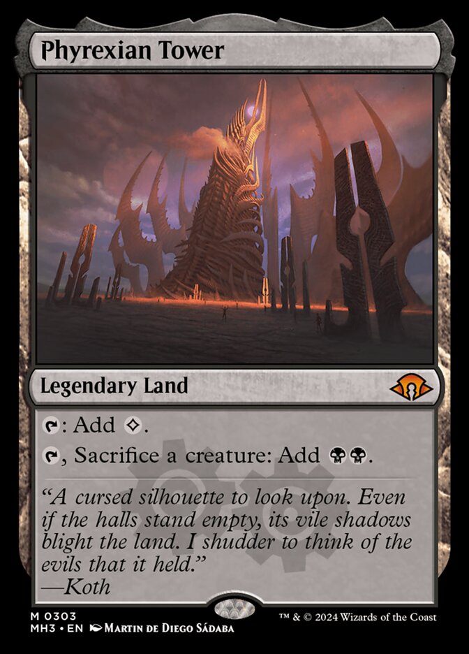 Torre Phyrexiana / Phyrexian Tower - Magic: The Gathering - MoxLand