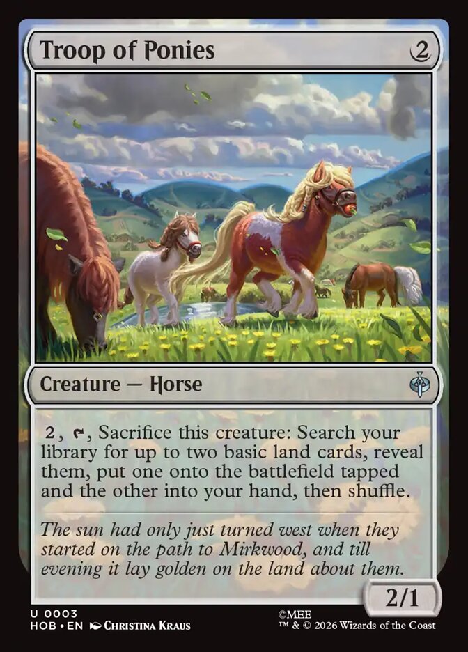 Troop of Ponies