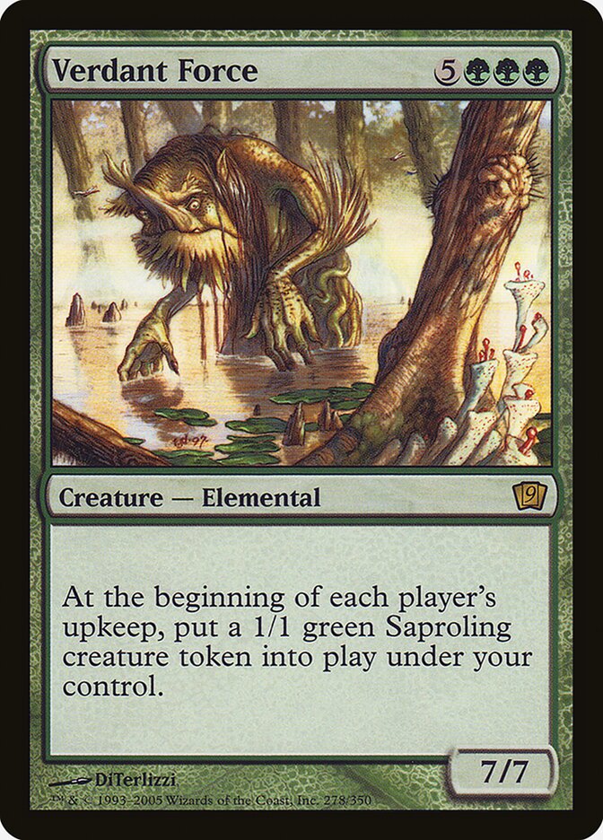Força Verdejante / Verdant Force - Magic: The Gathering - MoxLand